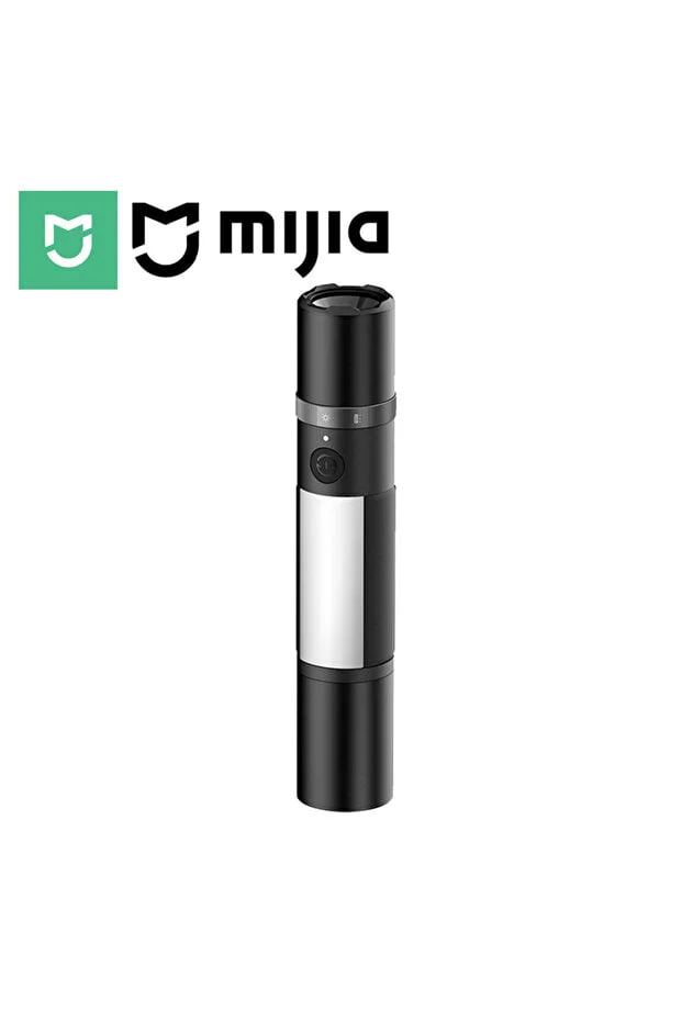 Xiaomi MIJIA black MIJIA Multifunctional Flashlight，1000 Lumens Glare，Multi-function Side Lights, Pop-up Wi