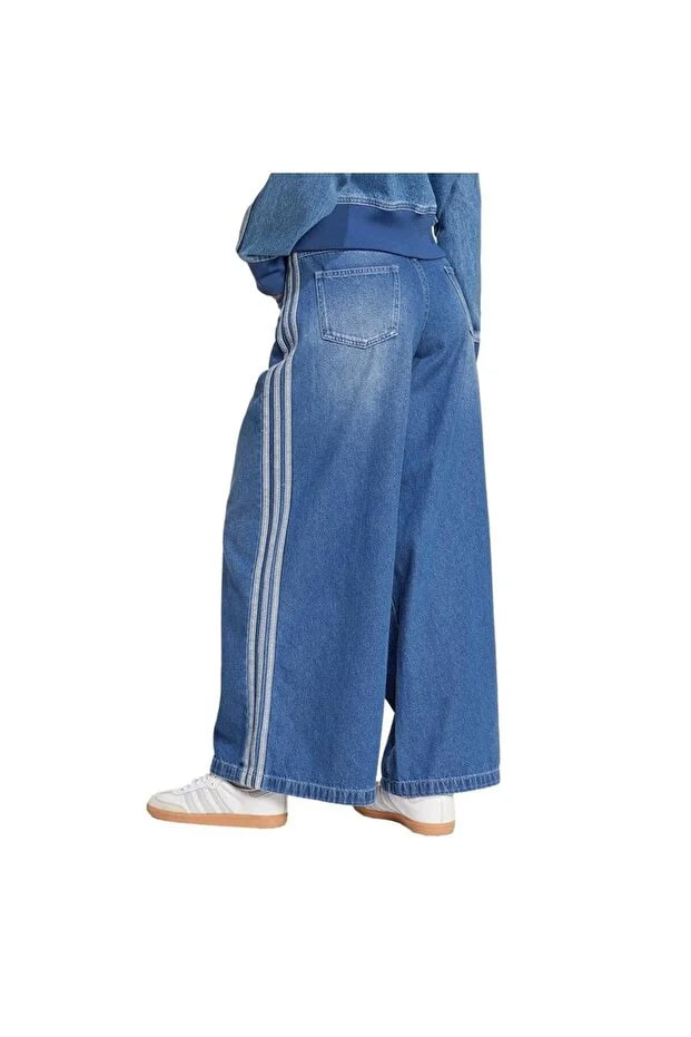 Adidas Women's Sweatpants Denim Wide Pant Jv7454