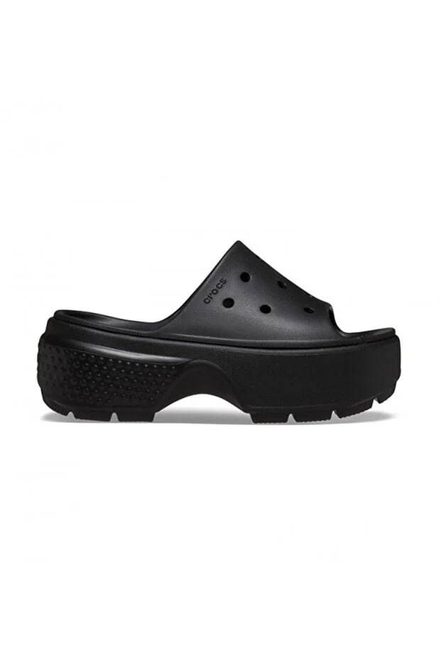 Crocs Black Unisex Stomp Slide