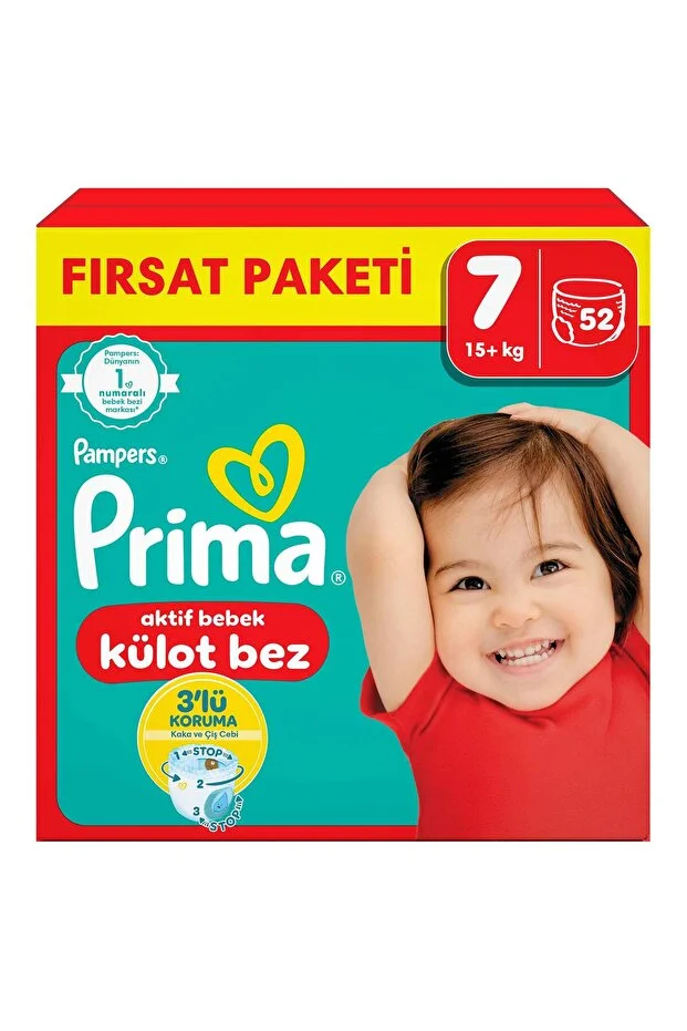 Prima Panty Diapers Size 7 52 Pieces Baby Diapers Opportunity Package