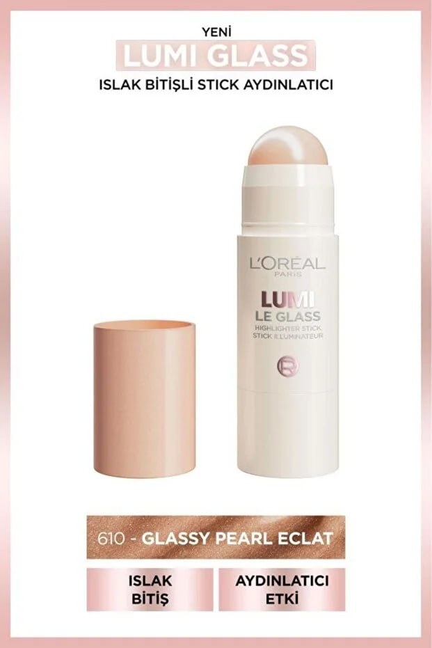 L'Oreal Paris lumi glass wet look stick illuminator - 610 glassy pearl eclat