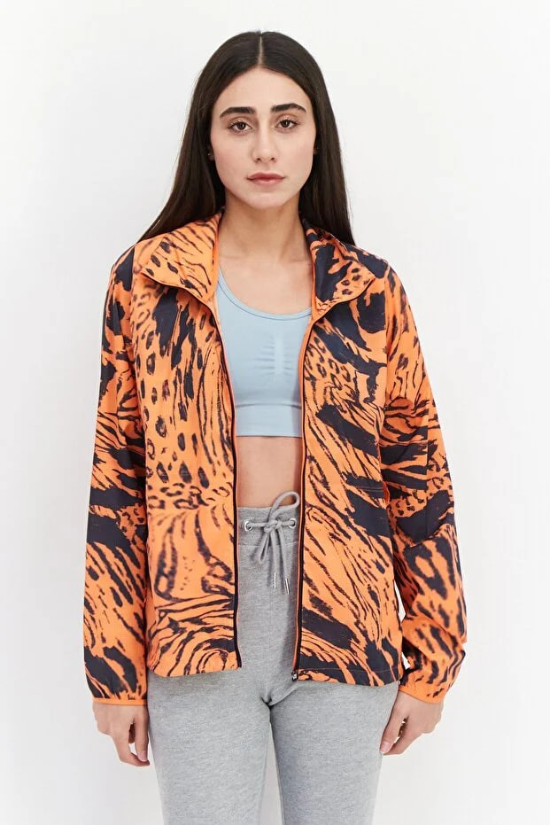 Adidas Women Sportswear Fit Running Jacket, Multicolor