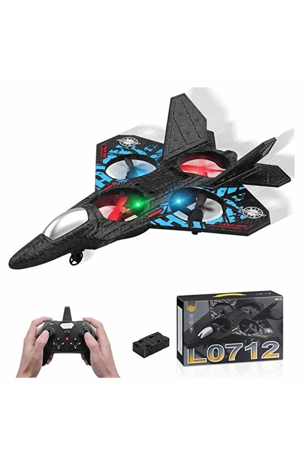genric RC Aeroplane 2.4GHz Remote Control Quadcopter Floating Fighter Plane
