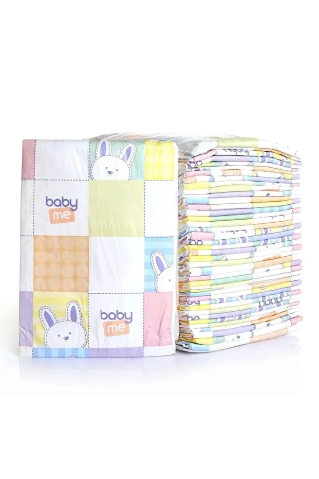 Baby Me Baby Me Fluffy Diaper Changing Cover 60X60 cm 10 Pieces