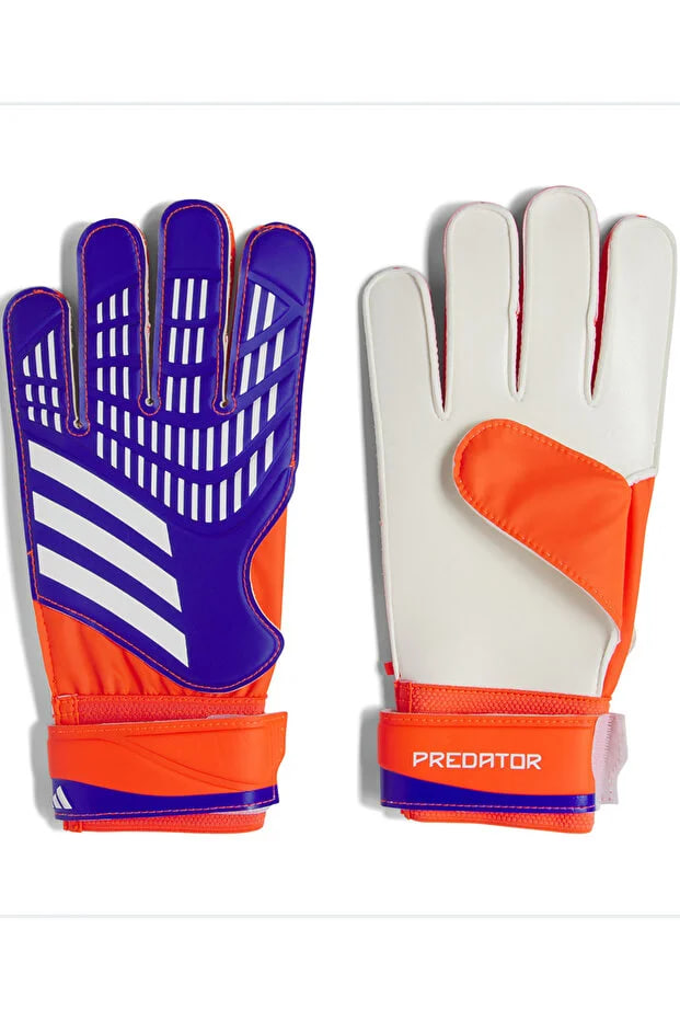 Adidas Pred gl trn goalkeeper gloves wrist bandaged finger supported colorful