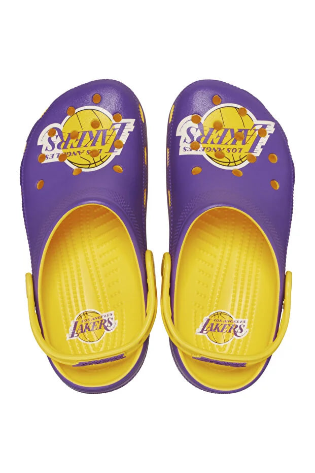 Crocs  208650-75Y Nba Los Angeles Lakers Cls Clg Slippers Purple
