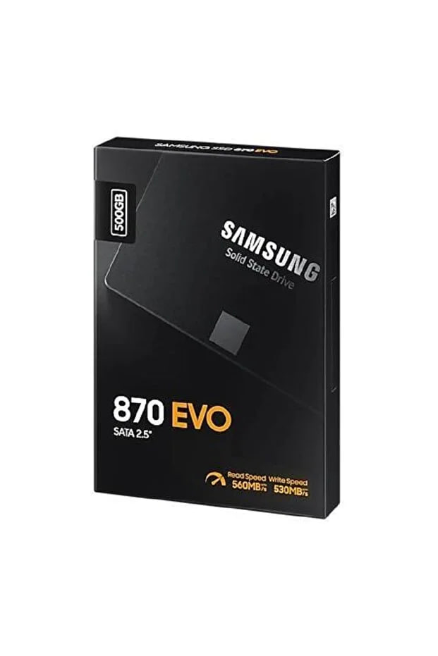Samsung  870 Evo 500gb Ssd - 560mbs 530mbs 2.5 Sata 3 Disk Mz-77e500bw
