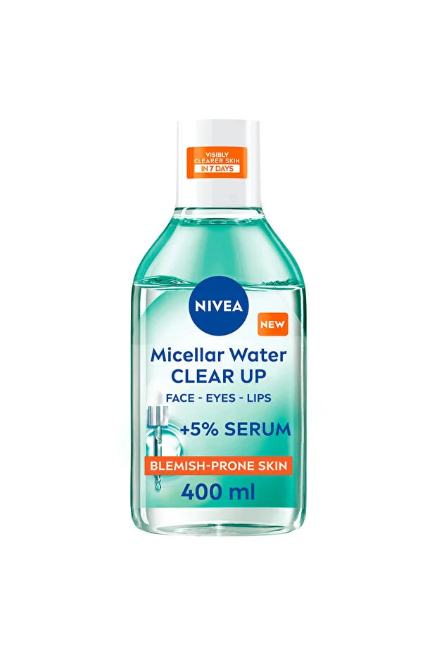 NIVEA Clear Up Serum-Infused Micellar Water 400ml