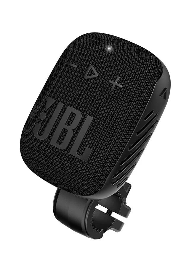 JBL Official Distributor Guaranteed Wind3 Slim Portable Bike Scooter Speaker 2 Years 10+ Hours Black