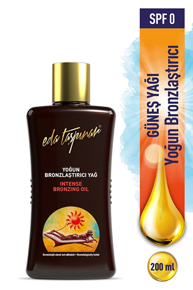 Watsons Eda Taspinar Intense Bronzing Sun Oil SPF 0 – For Intense Tanning & Wheat/Dark Skin Tones 200ml