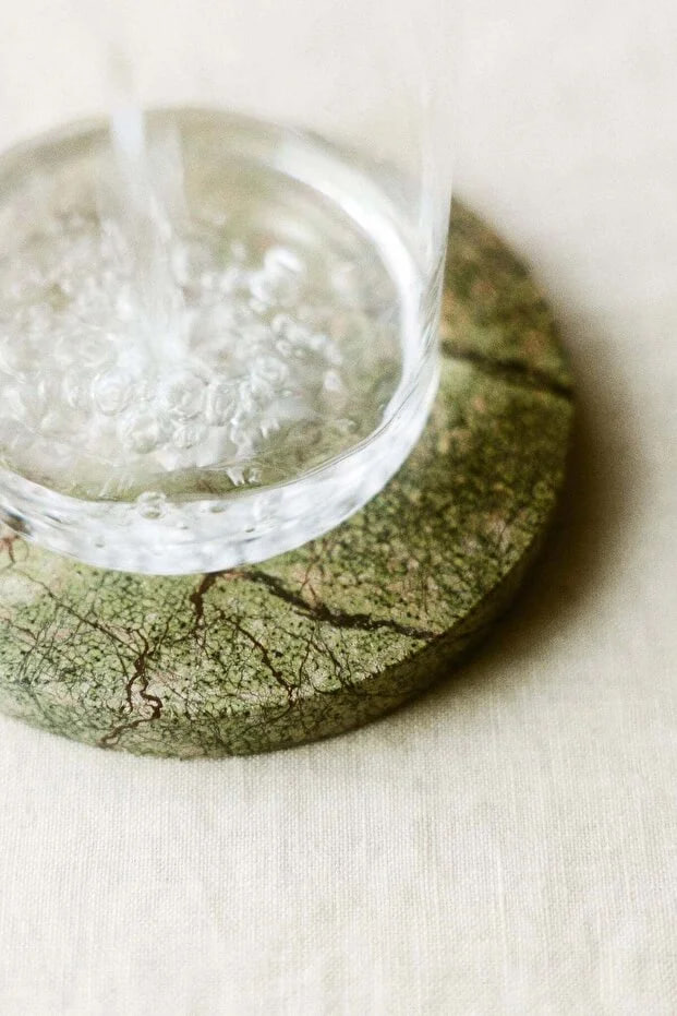 H&M 4-pack marble coasters
