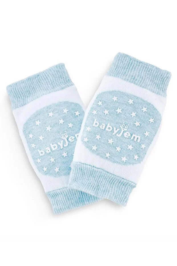 Babyjem Blue Crawling Knee Pad - 6 Months
