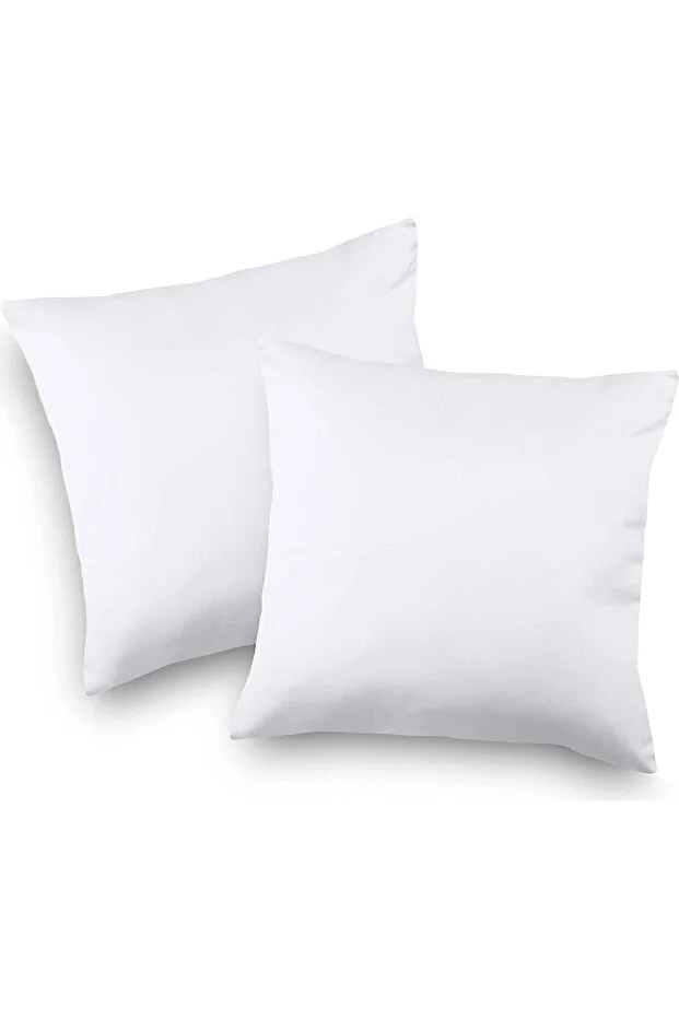 Generic Brands Square Throw Pillow Inner Cushion 2 Pieces Fiber Filled Throw Pillow 10 Different Size Options
