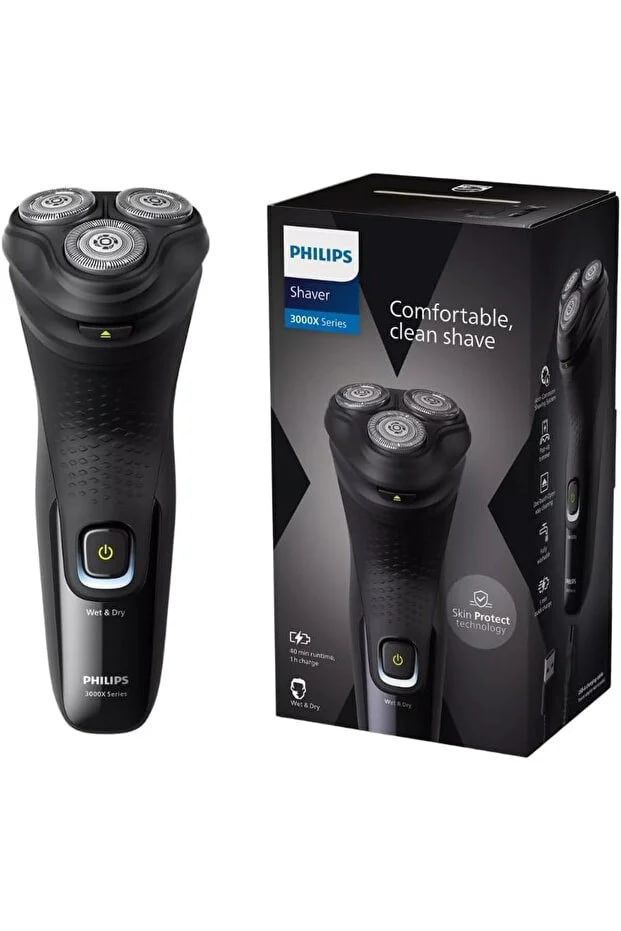 Philips PhilipsShaver 3000X Series Wet & Dry Electric Shaver X3021/00, 1 Years Warranty