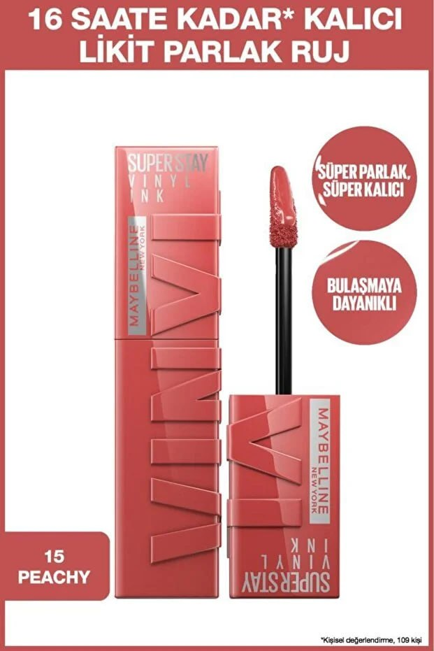 L'Oreal Paris Super Stay Vinyl Ink Long Lasting Liquid Glossy Lipstick