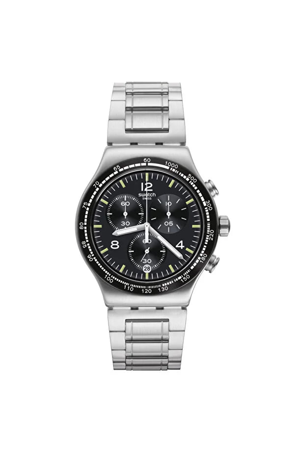 Swatch Night Flight Again Yvs444gc Men's Wristwatch